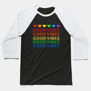 GOOD VIBES Baseball T-Shirt